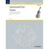 SAMMARTINI : note SONATA A-MOLL