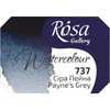 Rosa 343737 Akvarelne barve 737 Paynes Grey 2,5 ml 1 kos