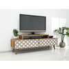 Tv-omarica Kailua 160 (Oreh + Bela) Oreh, Bela, 140x49x42cm