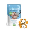 Schesir Cat Pouch Tuna & Seabass in Jelly 85g, Fileti Tune i Brancina u Želeu