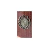 Okviri za medaljon sa podlogom 40*30 mm-stari mesing