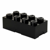 LEGO KUTIJA ZA ODLAGANJE ILI UŽINU, MALA (8): CRNA