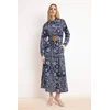 Trendyol Modest Ženska haljina Tctss26Eb00017, Tamnoplava