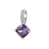 Brosway Srebrn obesek z vijoličnim cirkonom Fancy Magic Purple FMP25