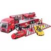 BURAGO FERRARI RACING HAULER KAMION SET