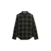 Superdry & Co Srajca oliva/temno zelena/bela