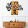 Arbre de Vie-5 BlackWalnut Decorative Wooden Wall Accessory