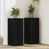 Stalak za biljke 2 pcs Crni hrast 30 x 30 x 70 cm