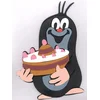 SPARKYS Penasta dekoracija Krtek in torta