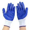Aidier Radne rukavice CW758755, 10 pari, Plavo-bele