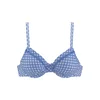 BUFFALO Bikini zgornji del, modra