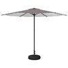 Vrtni Parasol s Podnožjem 300 x 300 cm Poliester Pravokutni