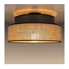 Plafonska lampa BOHO 1xE27/60W/230V prečnik 40 cm braon/bež
