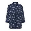 ONLY Bluza ONLNew Lina Grace  mornarska / bela