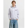 JACK & JONES Majica JJAERO svetlo siva / rdeča / črna