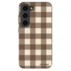 Fashion Case za Samsung Galaxy S23+ 5G - Brown grid