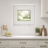 vidaXL Nagibno okno v kleti RISOR 45 x 40 cm PVC in steklo