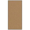 Vidaxl Doormat Drugo Krema in črna 120 x 250 cm Poliamid in PVC