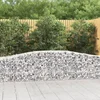 Lučne gabionske košare 6 kom 400x50x60/80 cm pocinčano željezo