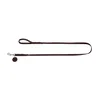 Hunter povodec za pse Solid Education 11 mm/110 cm, usnje temnorjava