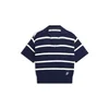 TOMMY HILFIGER Pulover temno modra/bela