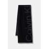 Šal Calvin Klein ženski, črna barva, LV04F8066G