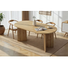Hanah Home Trpezarijski sto Sablin, 180 x 90 x 75 cm, Boja hrasta