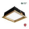 APLED - LED ugradne SQUARE WOODLINE LED/12W/230V 3000K 17x17 cm masivni hrast
