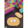 Lessentiel Maison Set prostirki za kupatilo, 2 komada, Narandžasti
