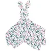 PETITE&MARS Crkljalnik bambusov muslin Hugo Pink Meadow 0m+