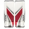 Ščitniki za noge za vratarja CCM Phenom White/Red/Black Youth 20”