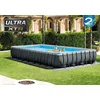 Intex Ultra XTR Rectangular Frame sa čeličnom konstrukcijom i peščanom pumpom – 9.75m x 4.88m x 1.32m