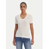 Fracomina Pulover FR26ST7031K547R9 Écru Regular Fit