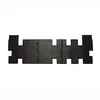 Rubber Car Mats Ford Tourneo Custom 2012-2018 (3rd row, grey center)