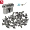 EURO XStar EXR. Ni varnostni vložek + 20 ključev 40/80mm