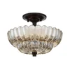 Quoizel QZ-WHITECAP-SF-S - Plafonsko svetlo WHITECAP 3xE14/40W/230V, prečnik 29,7 cm