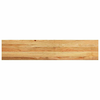 shumee vidaXL Podloge za stopnice 4 kosi rjave 120x30x2 cm trdna hrastovina
