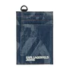 KARL LAGERFELD JEANS Denarnica moder denim/bela