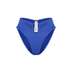 Trendyol Saxe Blue Accessory High Waist High Leg Regular Bikini Bottom