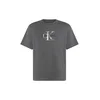 Calvin Klein Jeans Majica 20s temno siva / črna / bela