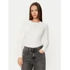 Tommy Jeans Bluza Essential DW0DW17387 Écru Slim Fit