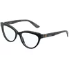 DOLCE & GABBANA Okvir za naočare 0DG3332 3272 54, Ženski, Sivo - crni