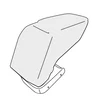 Armrest Suzuki Baleno 2016- (adapter only)