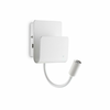 Ideal Lux - LED zidna spot lampa PROBE LED/9,5W/230V USB bela