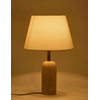 Opviq Stona lampa Kumas Sapkali Traverten, Bež