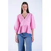 Trend Alacati Stili Ženska bluza Alc-X15133, Roze