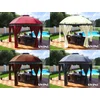 Gazebo zunanji luksuzni paviljon LED 350cm