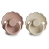 Frigg tolažilna duda - lateks Daisy 6-18 m blush/cream