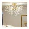 Brilagi - Plafonski luster CRYSTAL 6xE14/60W/230V zlatna