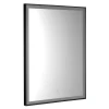 CORNA LED-Mirror 60x80cm, Touch Sensor, dimmable, black matt - 60x80x3,5 cm - Aqualine - 24 - Aluminij - Pravokotnik - 600 - 800 - IP44 - 2160 - 30 - Illuminated mirrors - 14